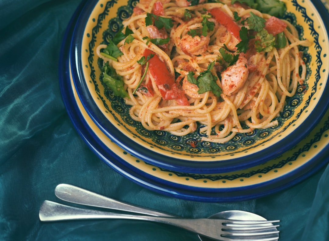Cremige Lachs-Spinat-Pasta