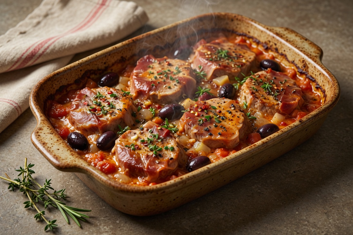 Italienisches Schweinefilet à la Nonna