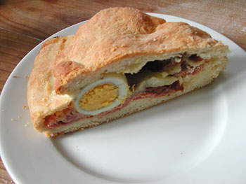 Gefülltes Brot