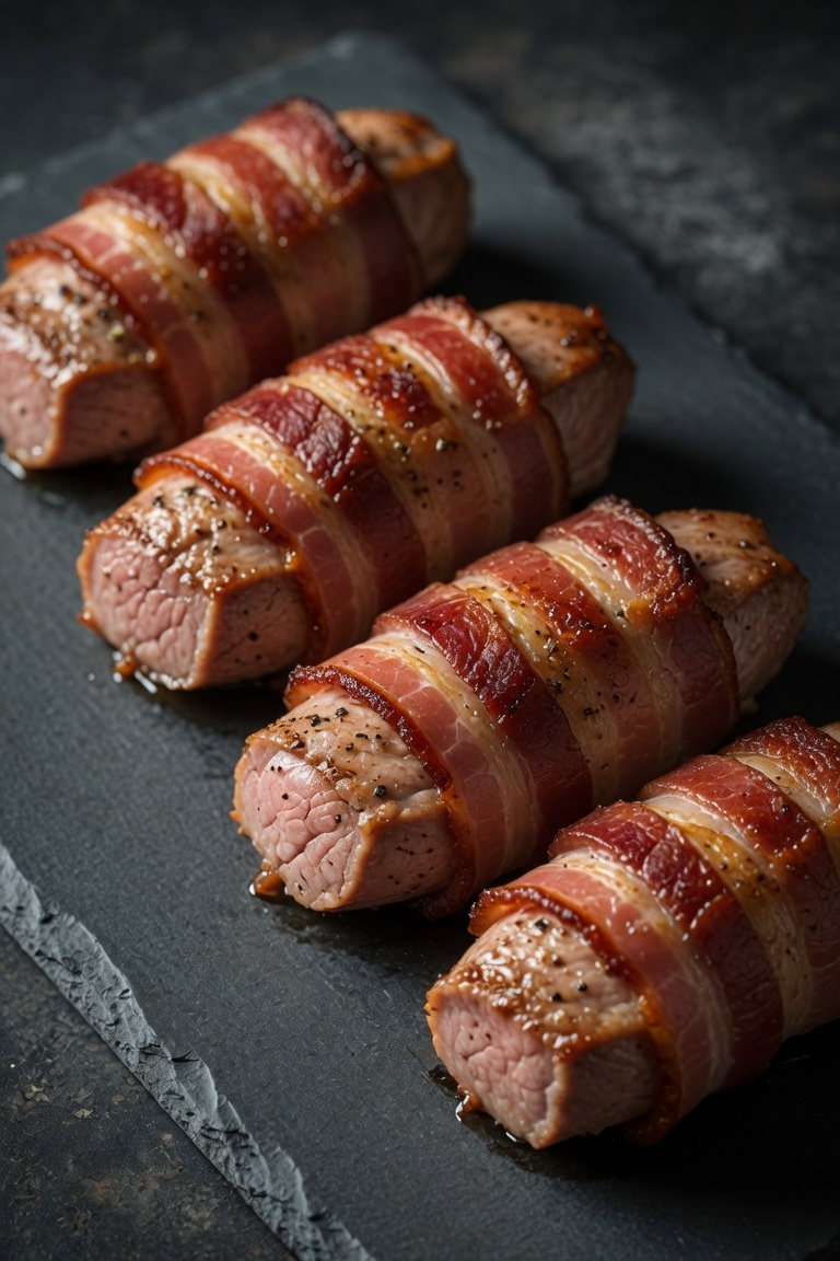Schweinefilet im Speckmantel