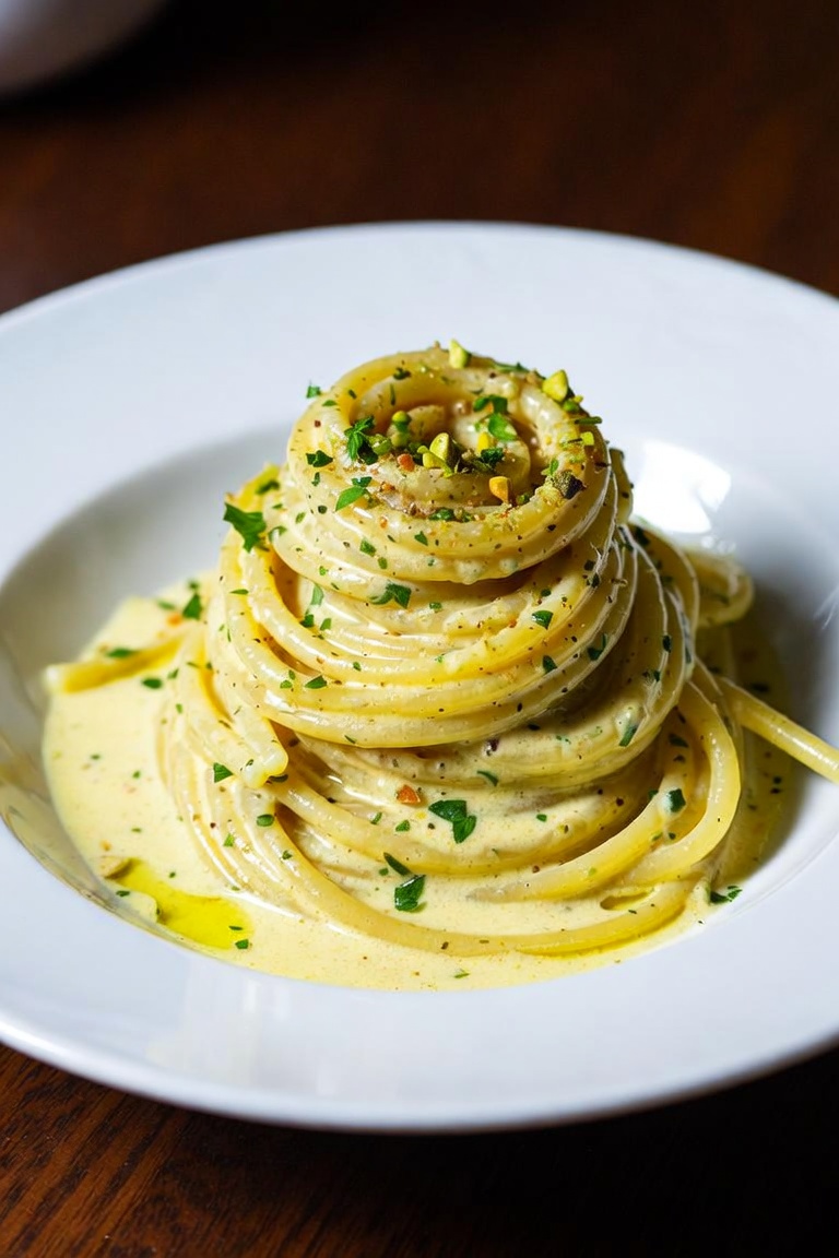 Cremige Zitronen Pasta