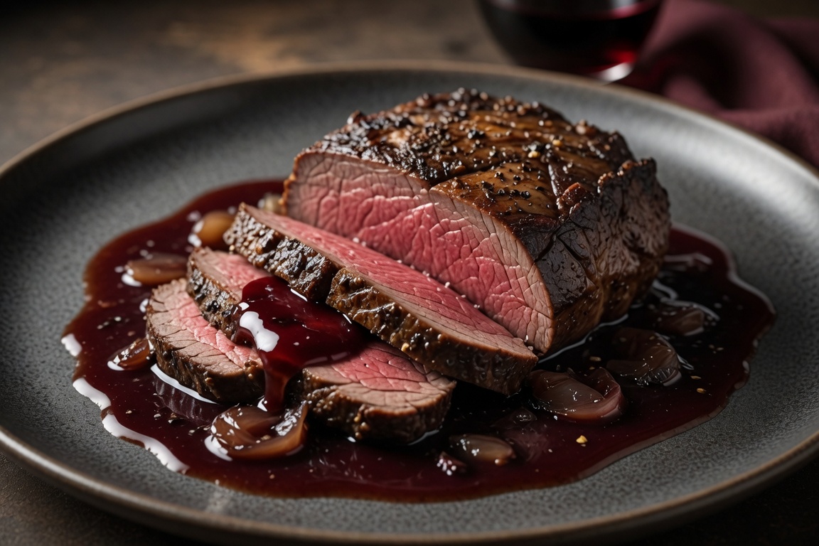 Roastbeef bei 80 °C