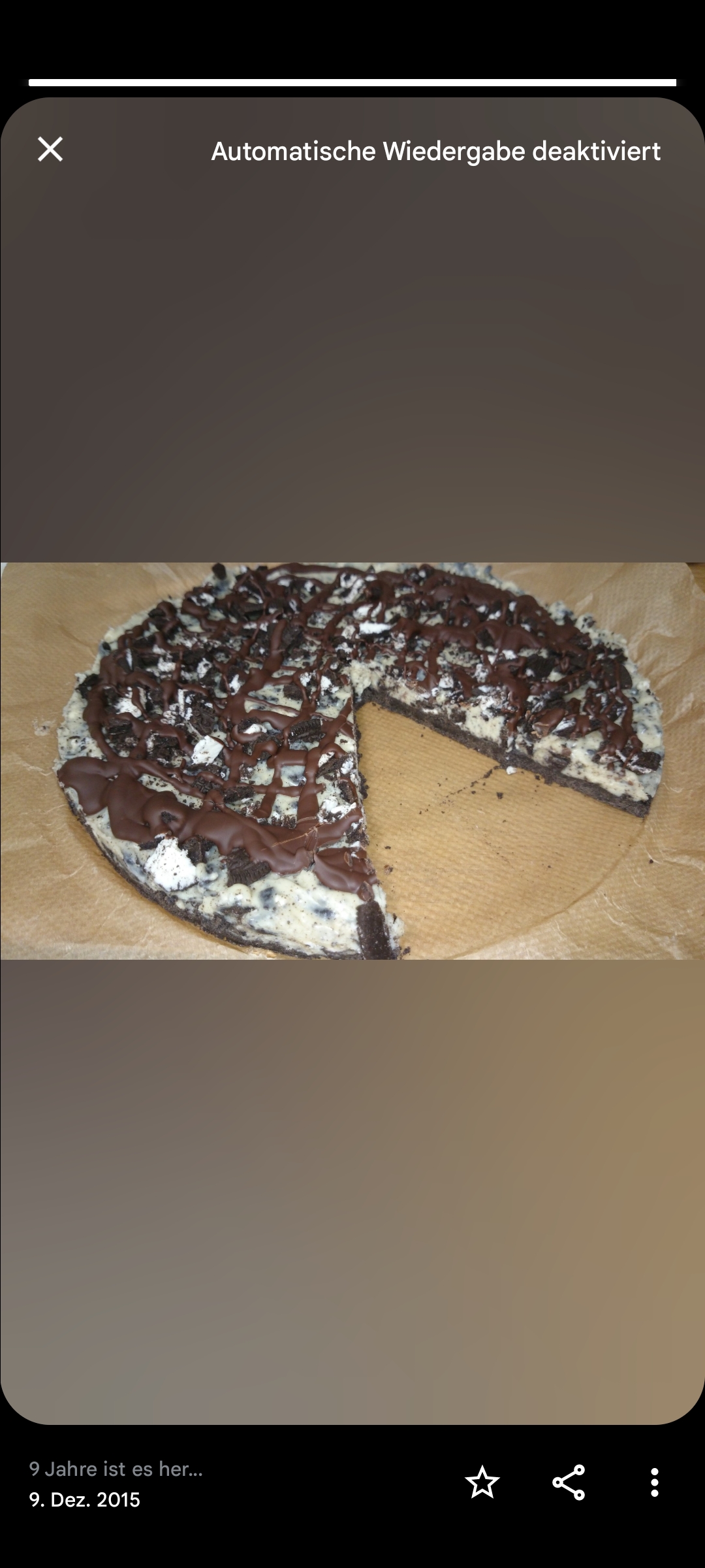 Oreo-Cheesecake ohne Backen